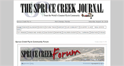 Desktop Screenshot of pages.sprucecreekjournal.com