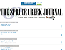 Tablet Screenshot of pages.sprucecreekjournal.com